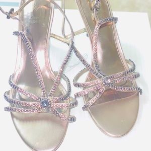 M by Marinelli rhinestone embellished sandals